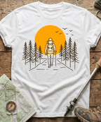 Solo Hiker Mountain Sunset T-Shirt