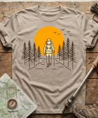 Solo Hiker Mountain Sunset T-Shirt