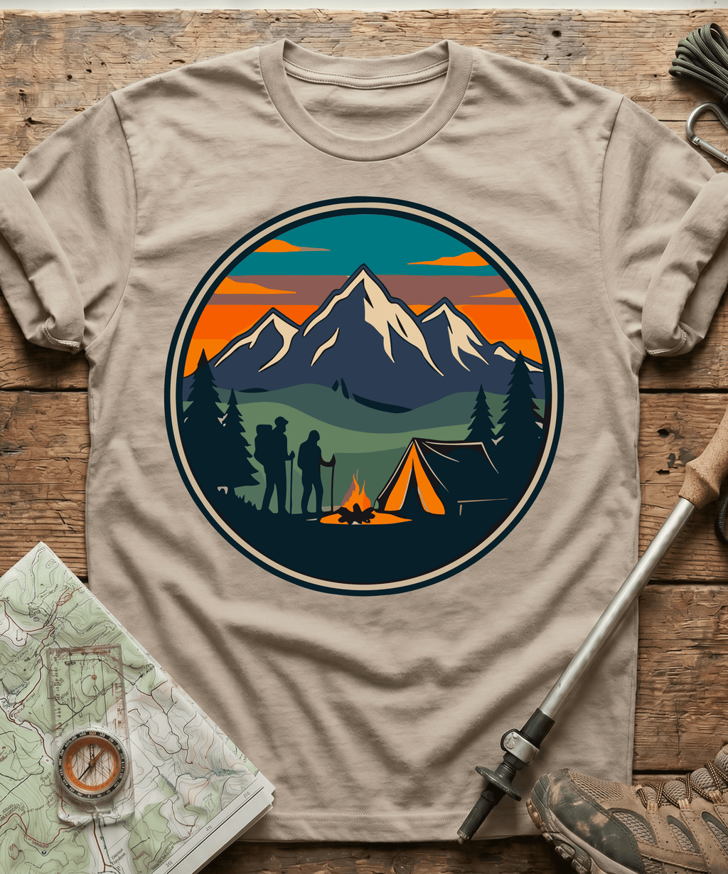 Mountain Campfire Adventure T-Shirt