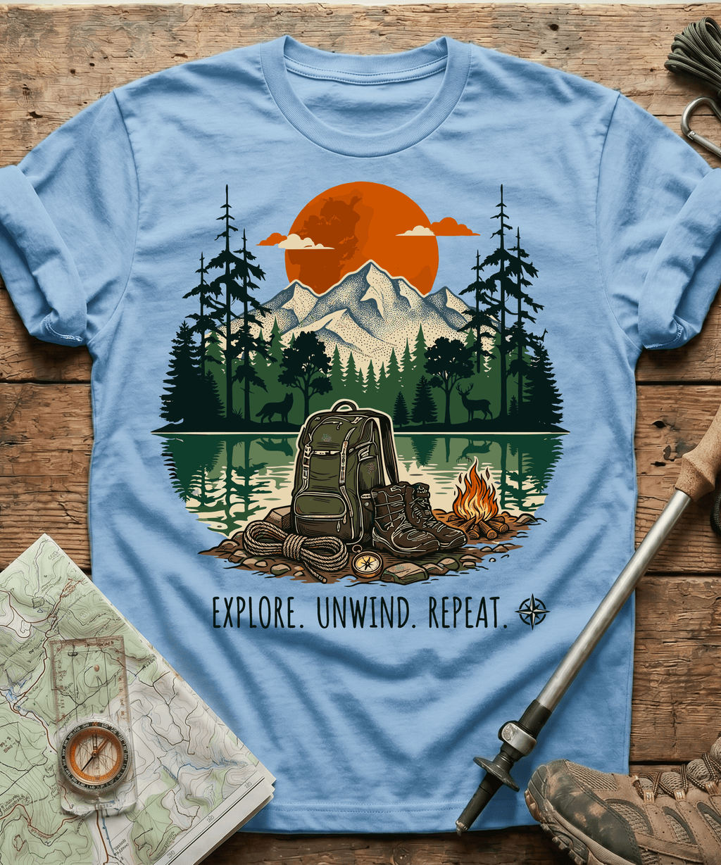 Explore Unwind Repeat T-shirt