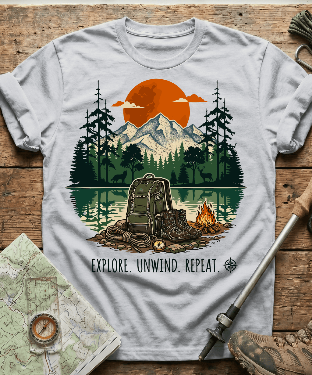 Explore Unwind Repeat T-shirt