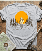 Solo Hiker Mountain Sunset T-Shirt