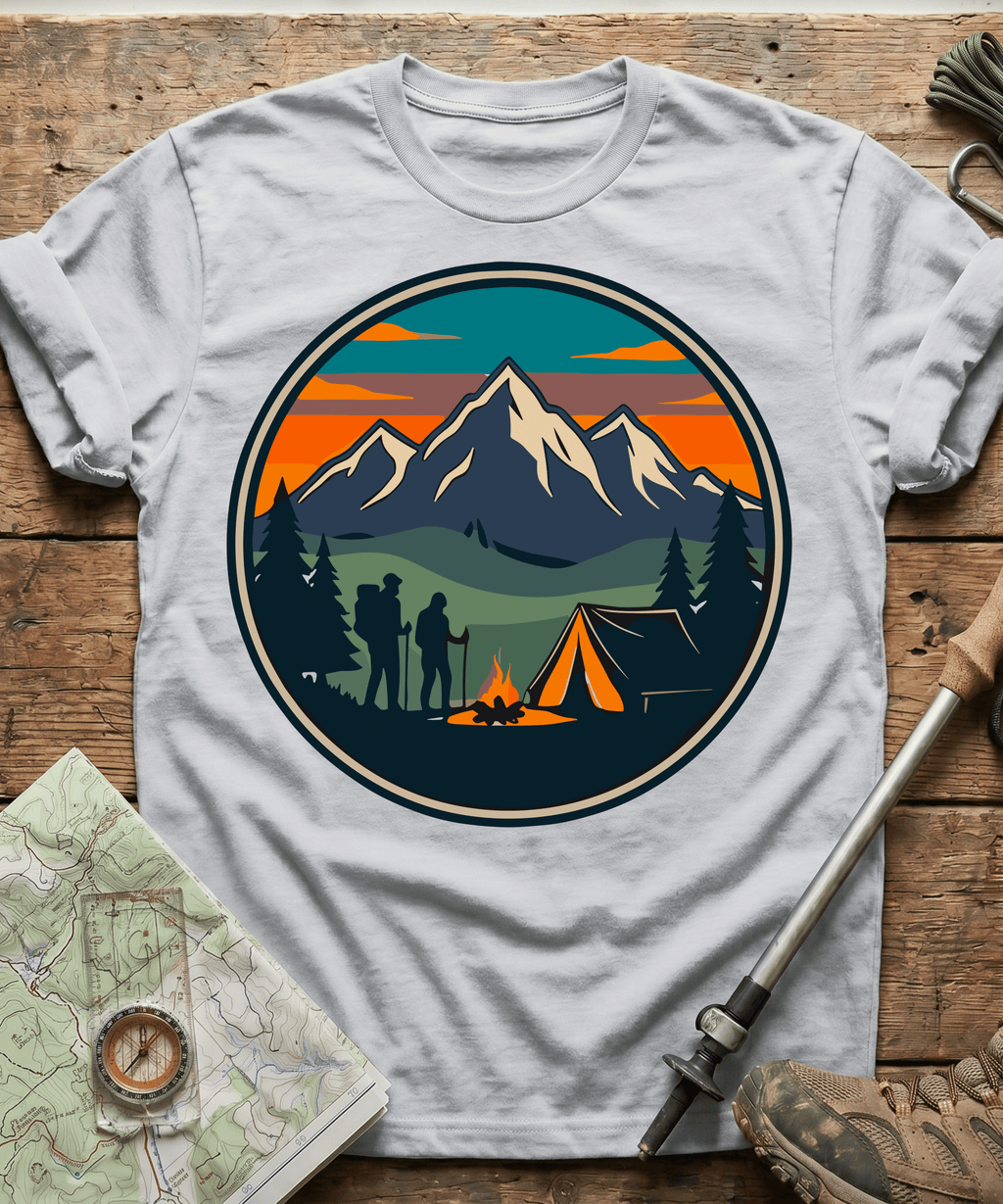 Mountain Campfire Adventure T-Shirt