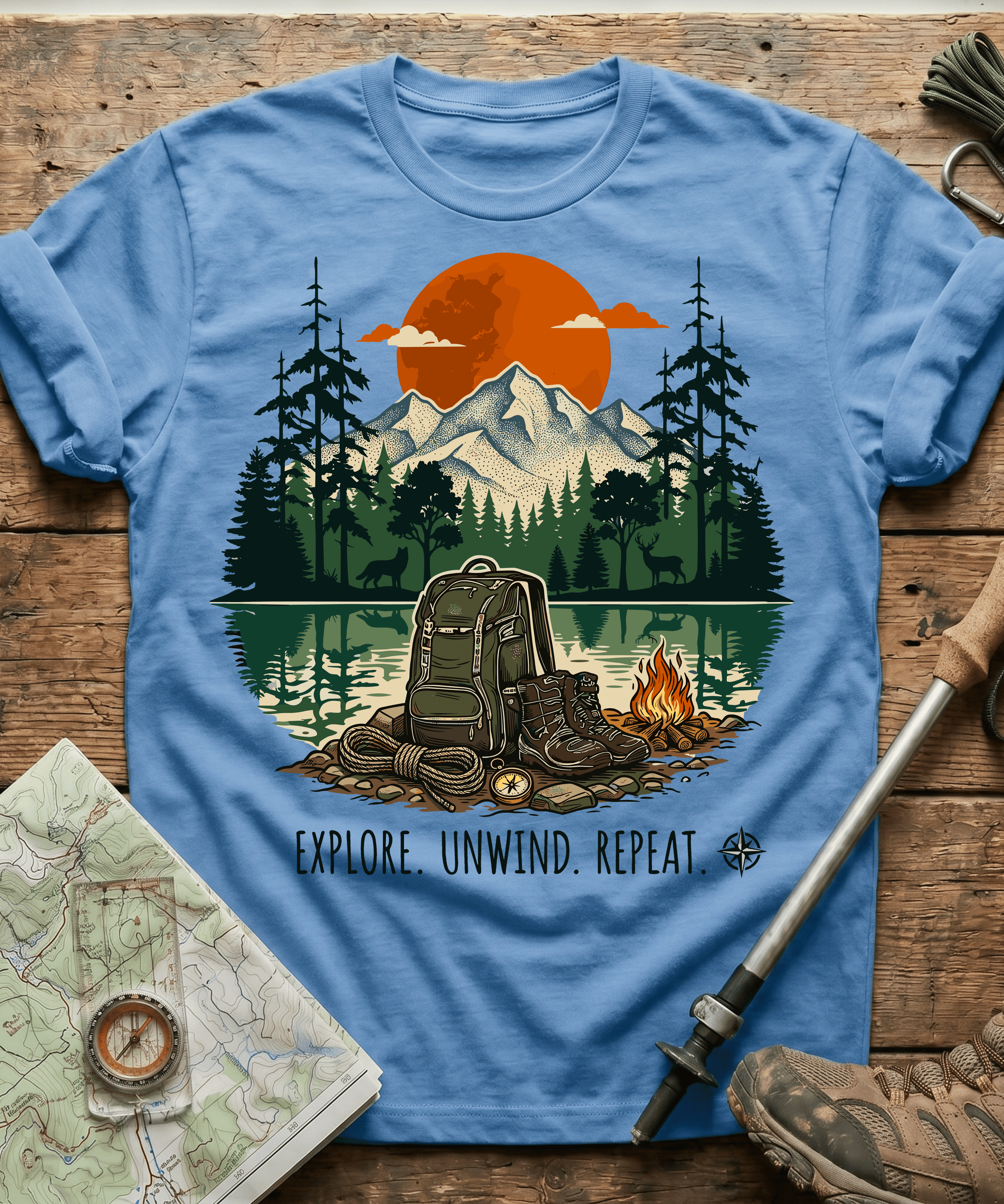 Explore Unwind Repeat T-shirt