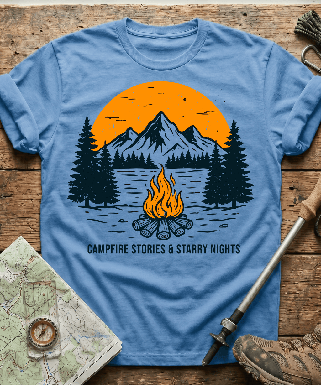 Camfire Stories And Starry Nights T-shirt