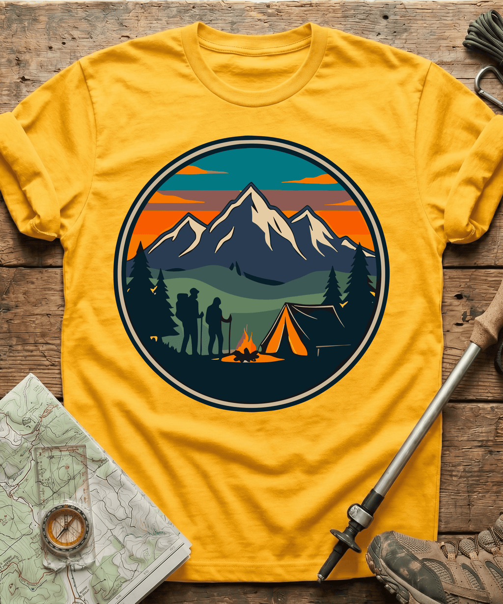 Mountain Campfire Adventure T-Shirt