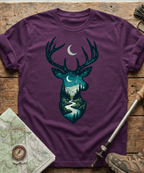Moonlight River Stag Silhouette T-Shirt
