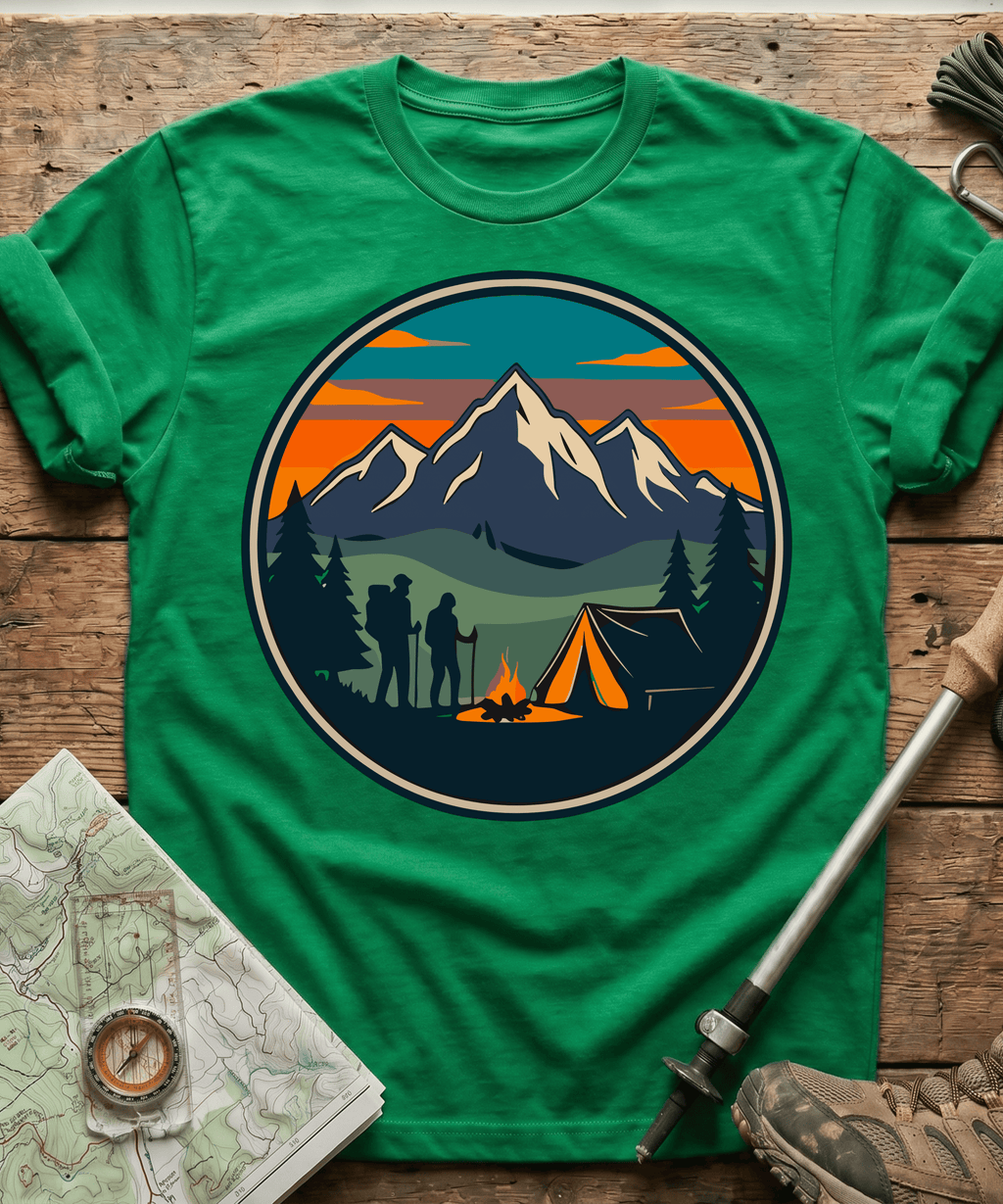 Mountain Campfire Adventure T-Shirt