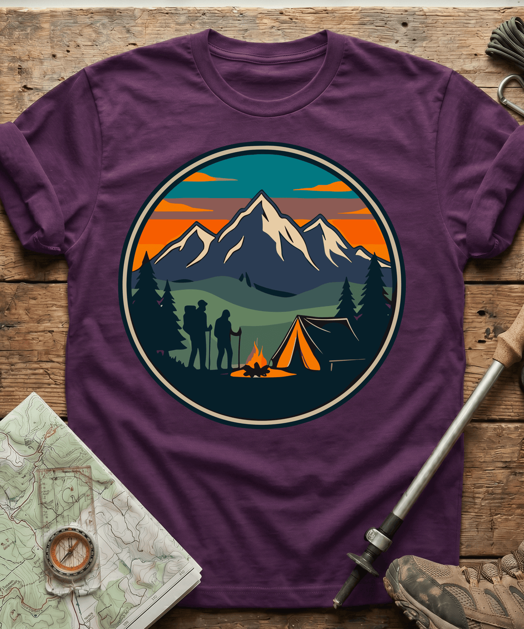 Mountain Campfire Adventure T-Shirt