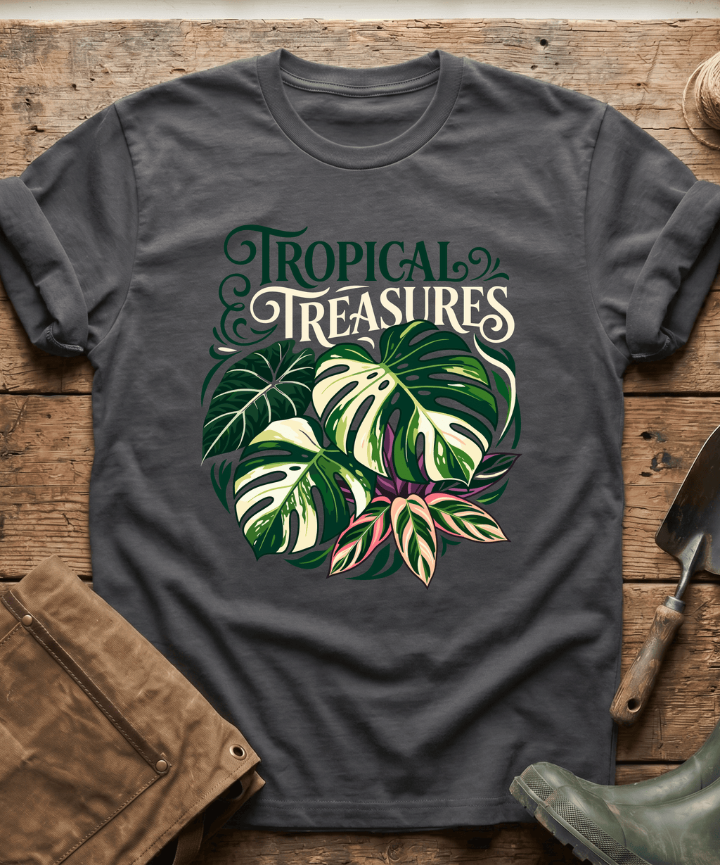 Tropical Treasures Botanical Monstera T-Shirt