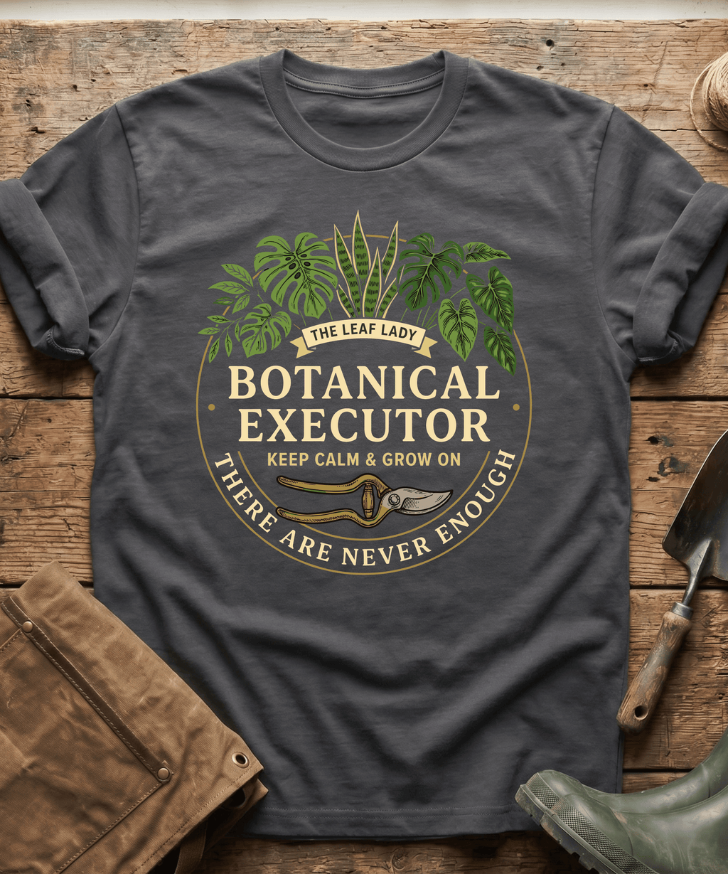 Botanical Executor Keep Calm Grow On T-Shirt