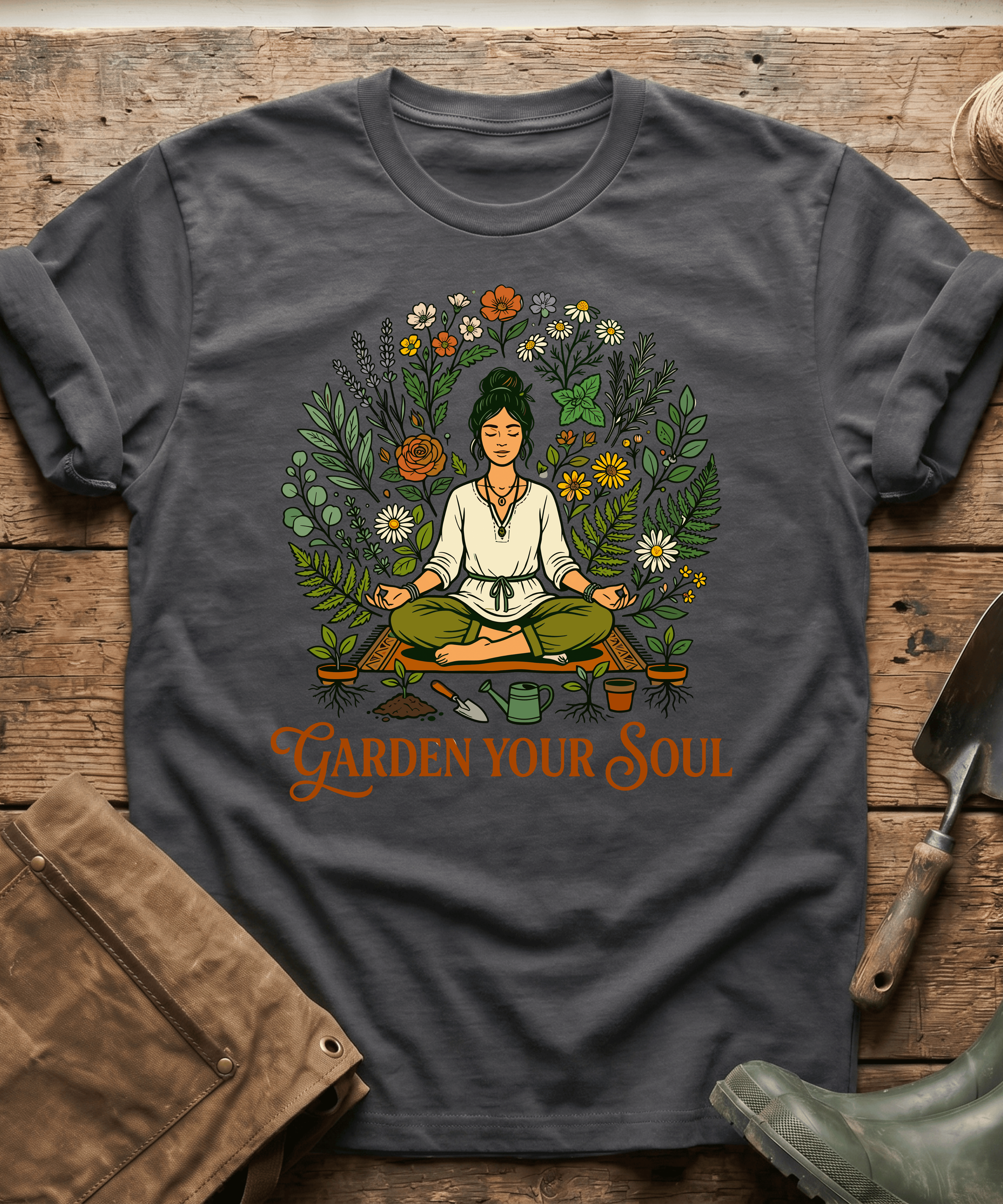 Garden Your Soul Meditation T-Shirt