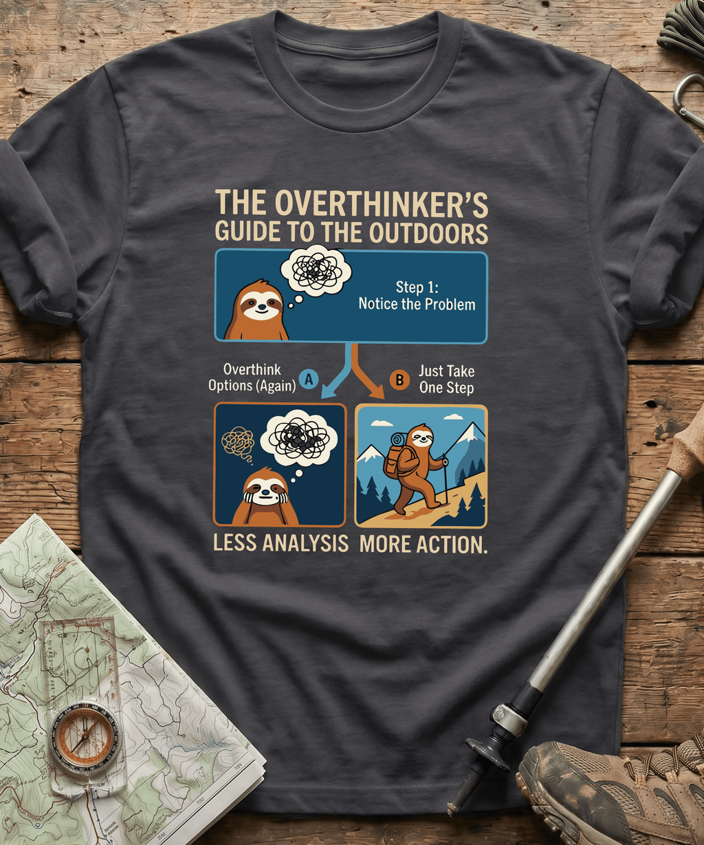 The Overthinker's Guide To The Outdoors T-shirt
