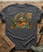 My Office Happy Place Frog & Dog T-Shirt