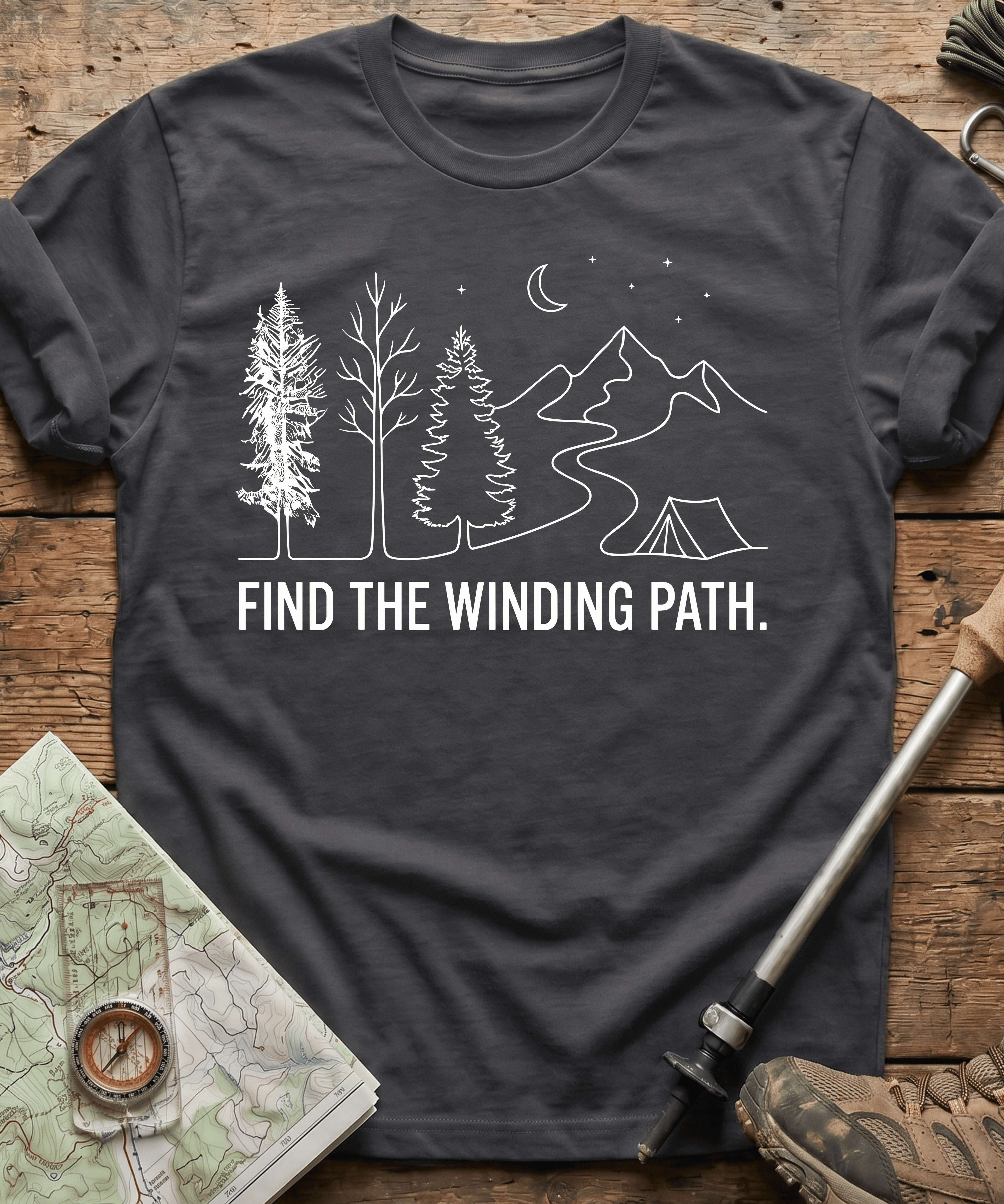 Find The Winding Path T-shirt