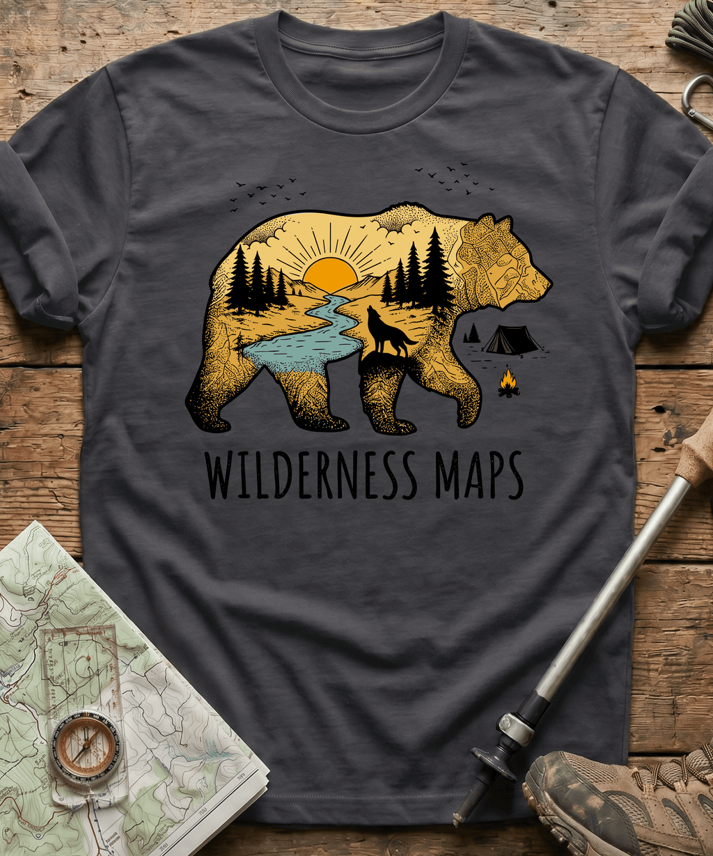 Wilderness Maps T-shirt