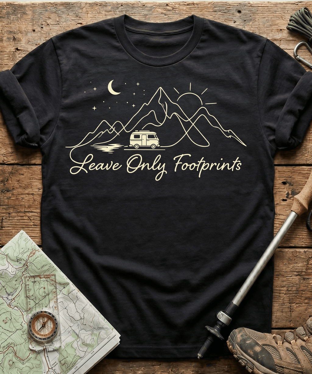 Leave Only Footprint T-shirt