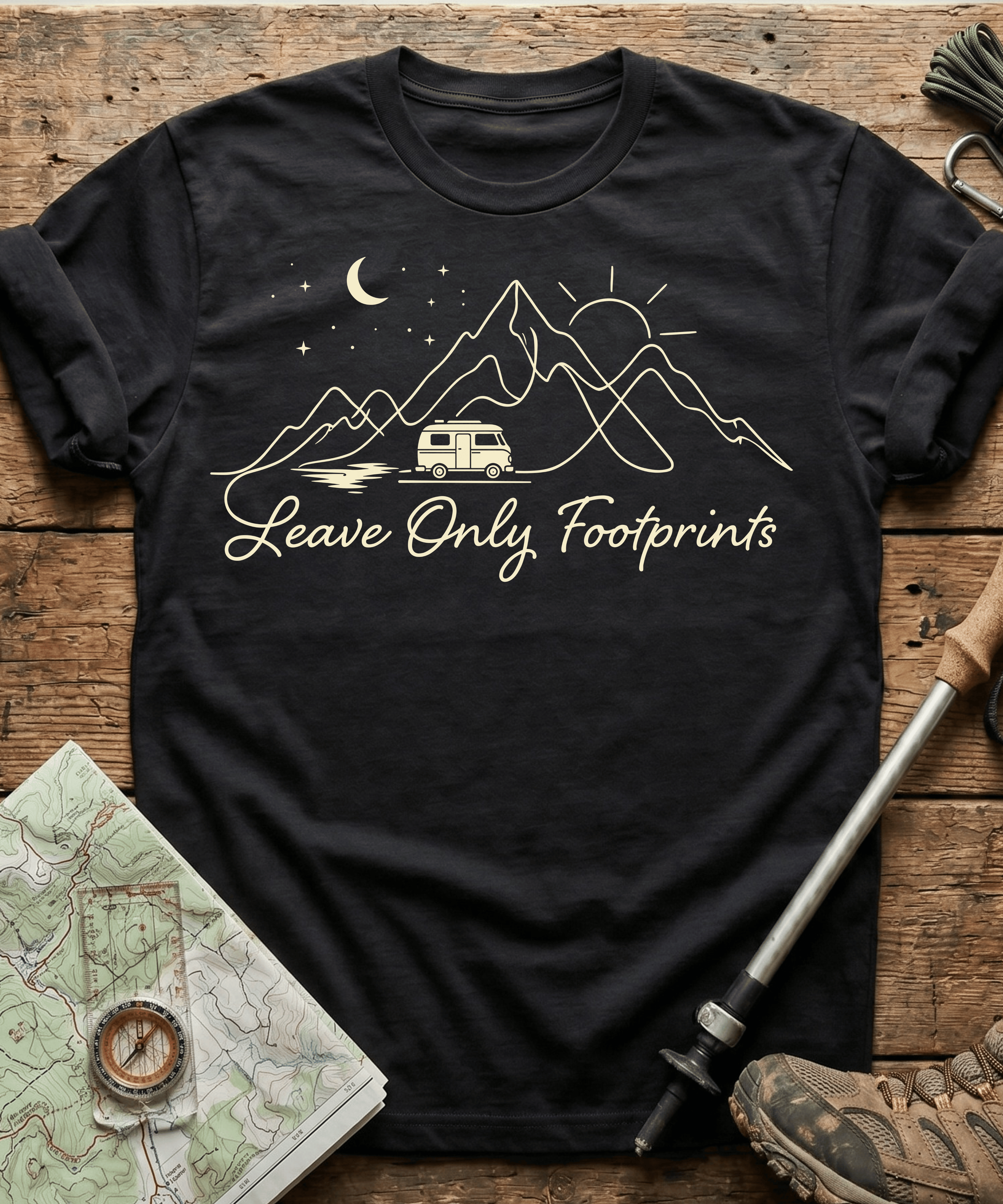 Leave Only Footprint T-shirt