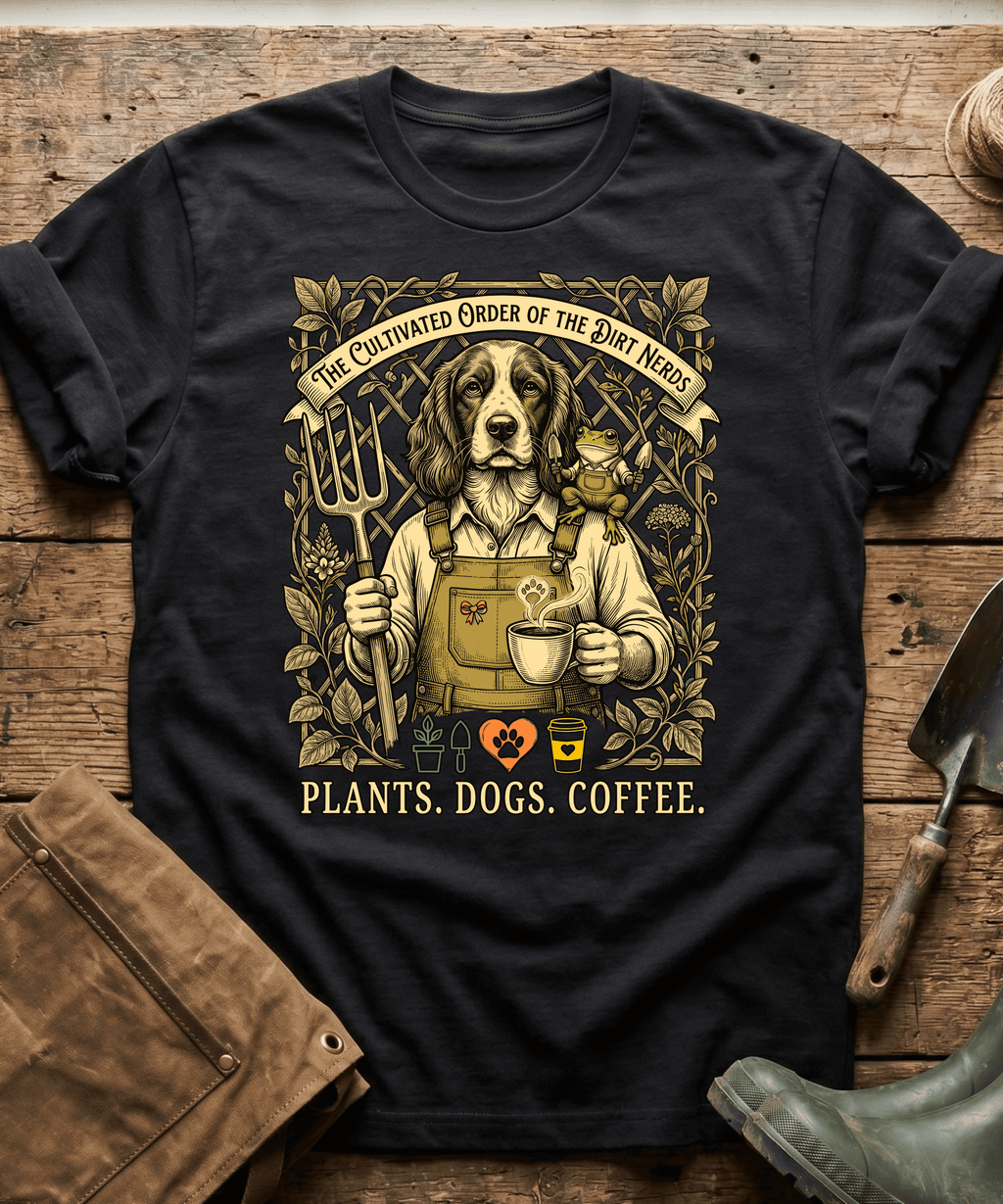 Cultivated Order Of Dirt Nerds Dog T-Shirt