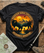 Mountain Range Explorers Wilderness Adventure T-shirt