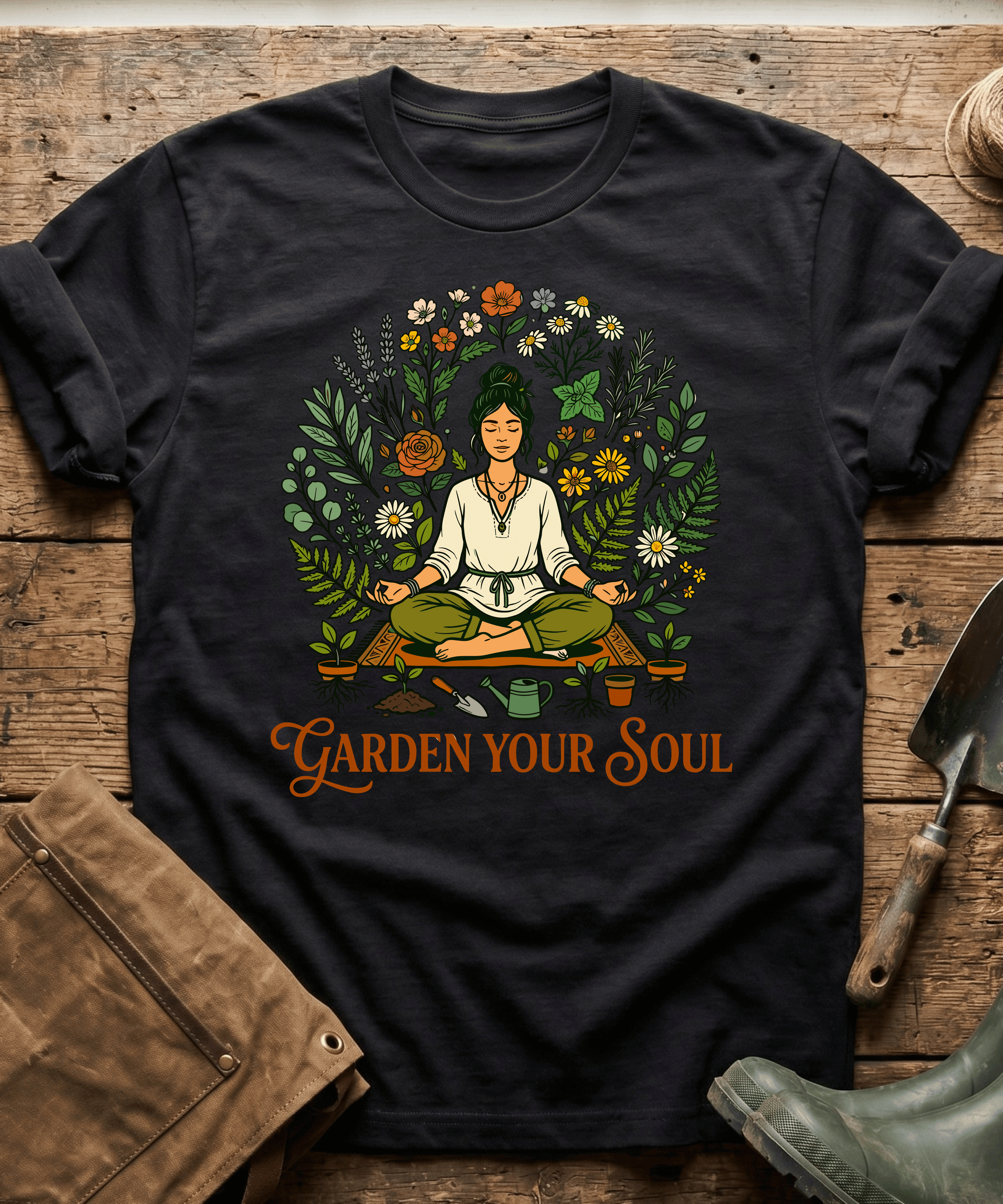Garden Your Soul Meditation T-Shirt