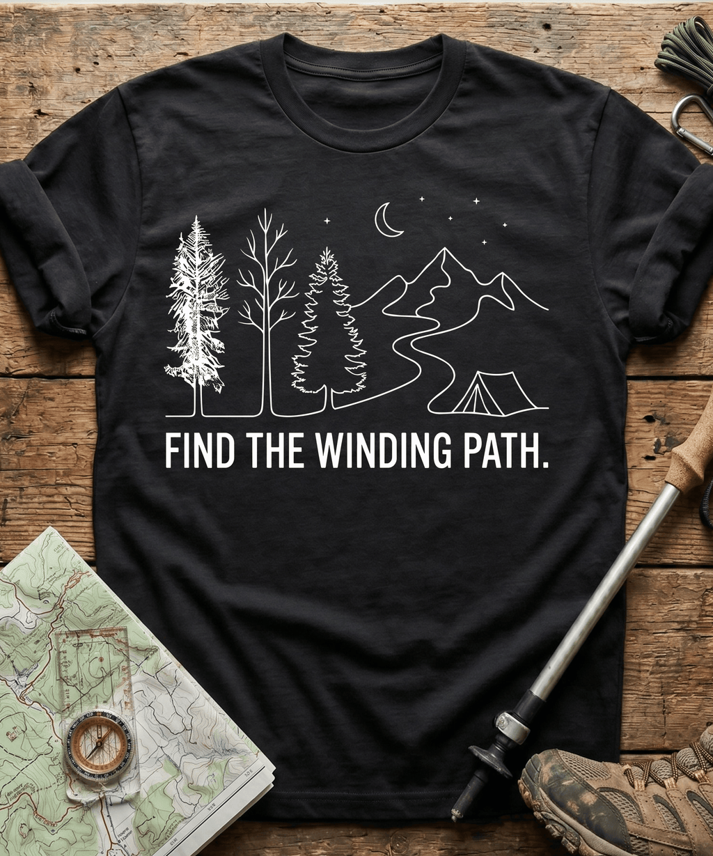 Find The Winding Path T-shirt
