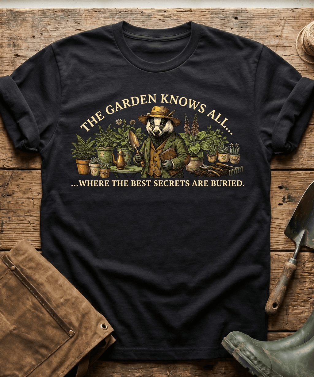 The Garden Knows All Badger T-Shirt