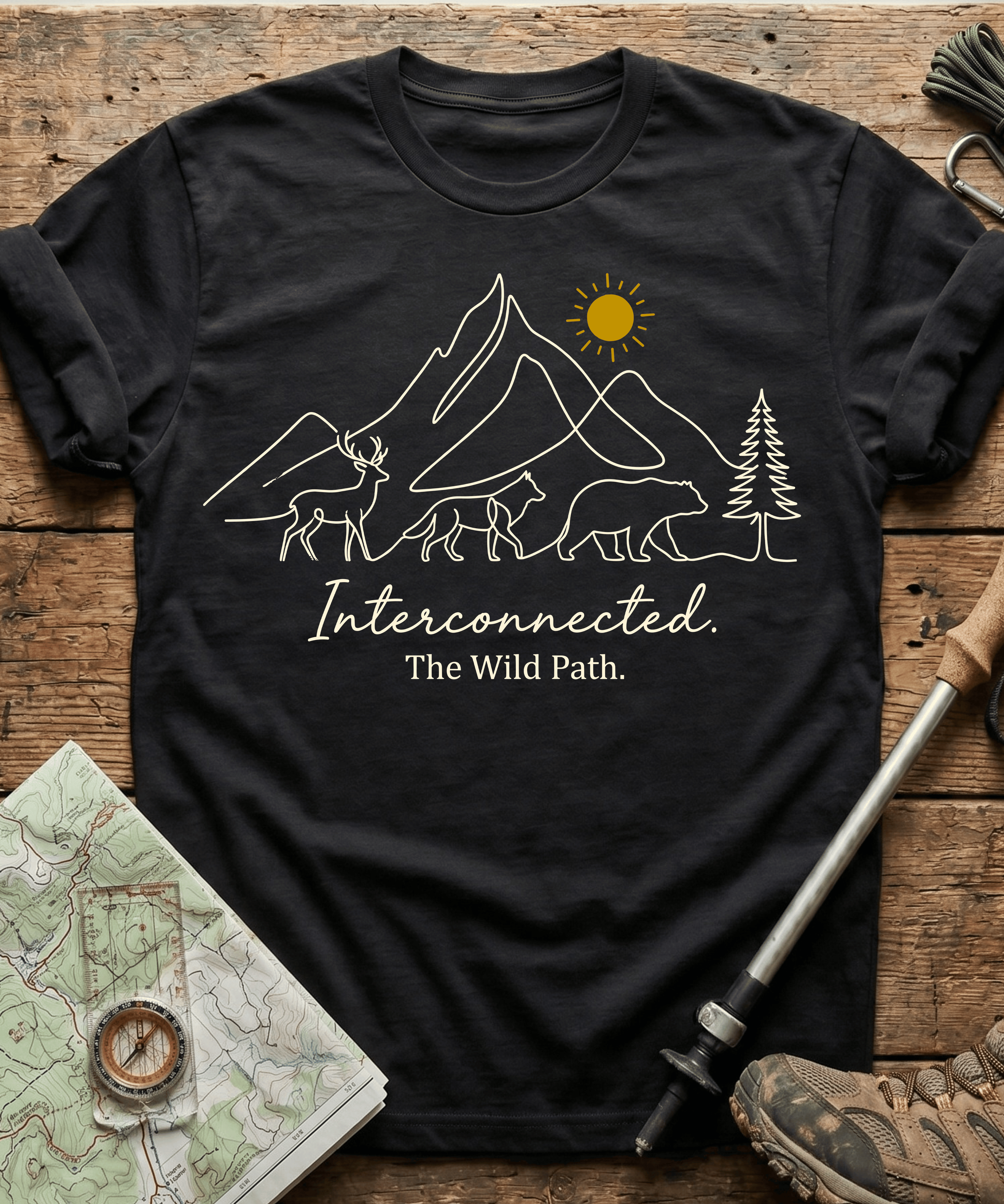 Interconnected The Wild Path T-shirt