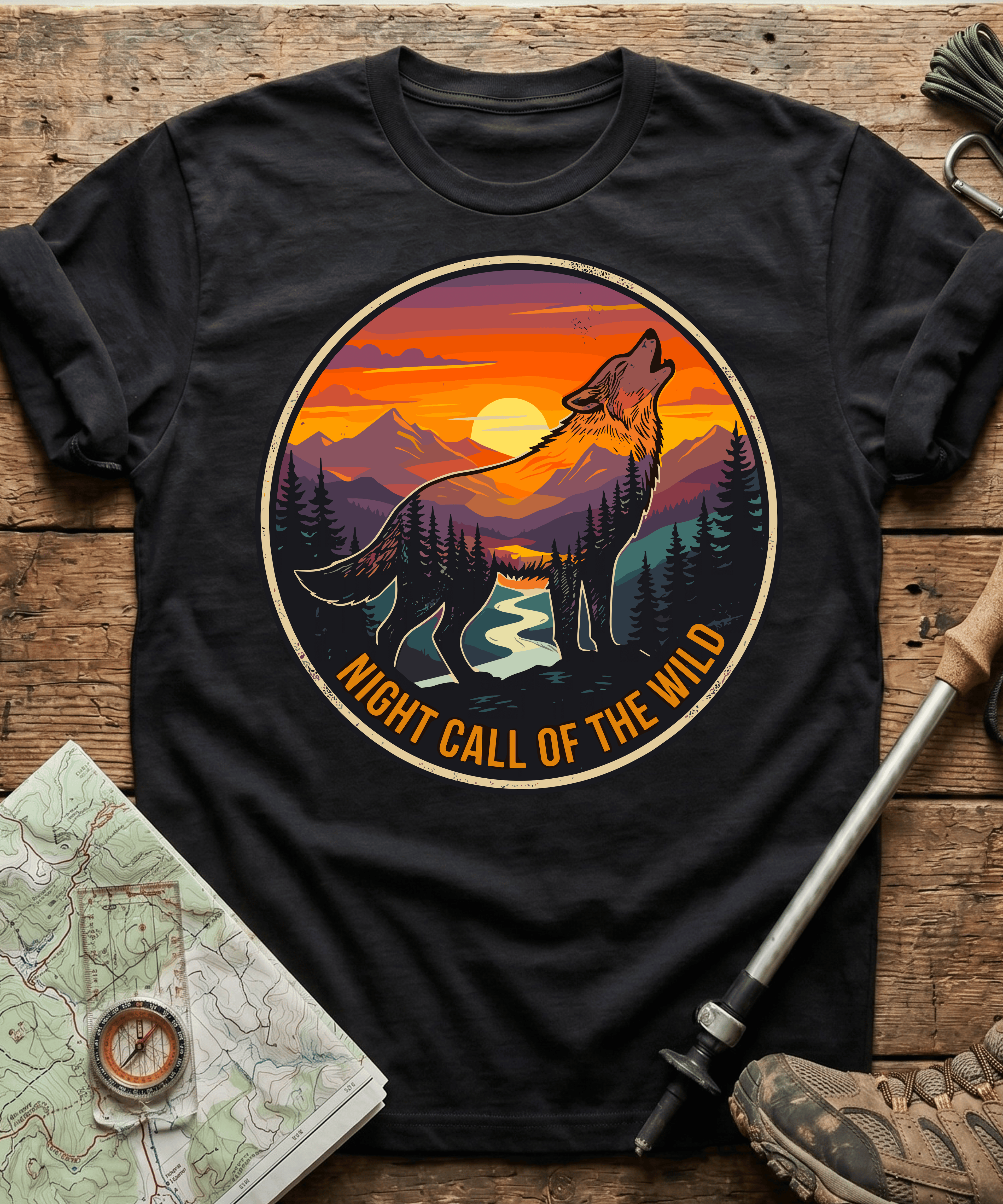 Night Call Of The Wild T-shirt