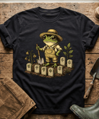 Cute Frog Gardener Sprout Markers T-Shirt
