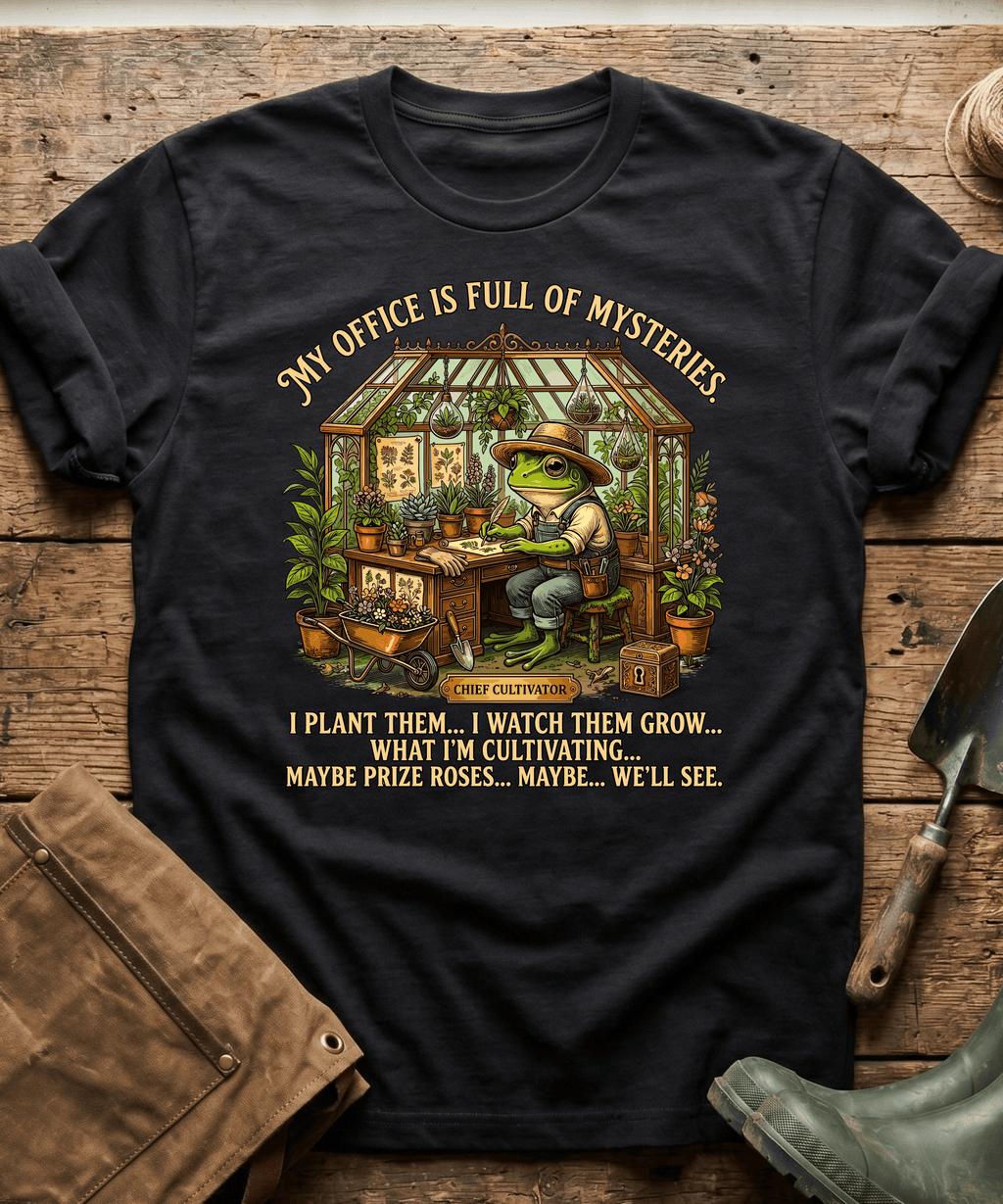 Chief Cultivator Office Full Of Mysteries T-Shirt