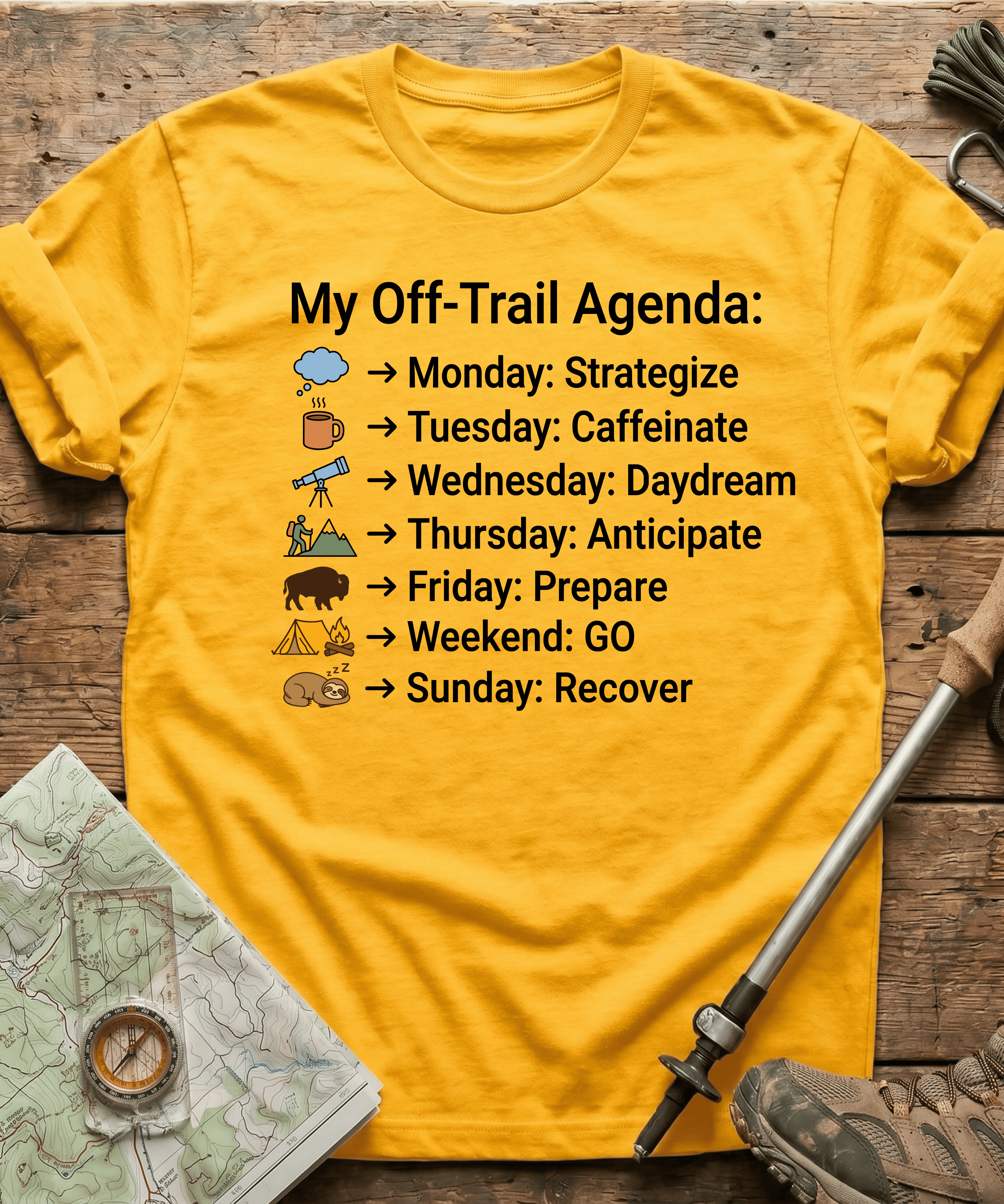 My Off Trail Agenda T-Shirt
