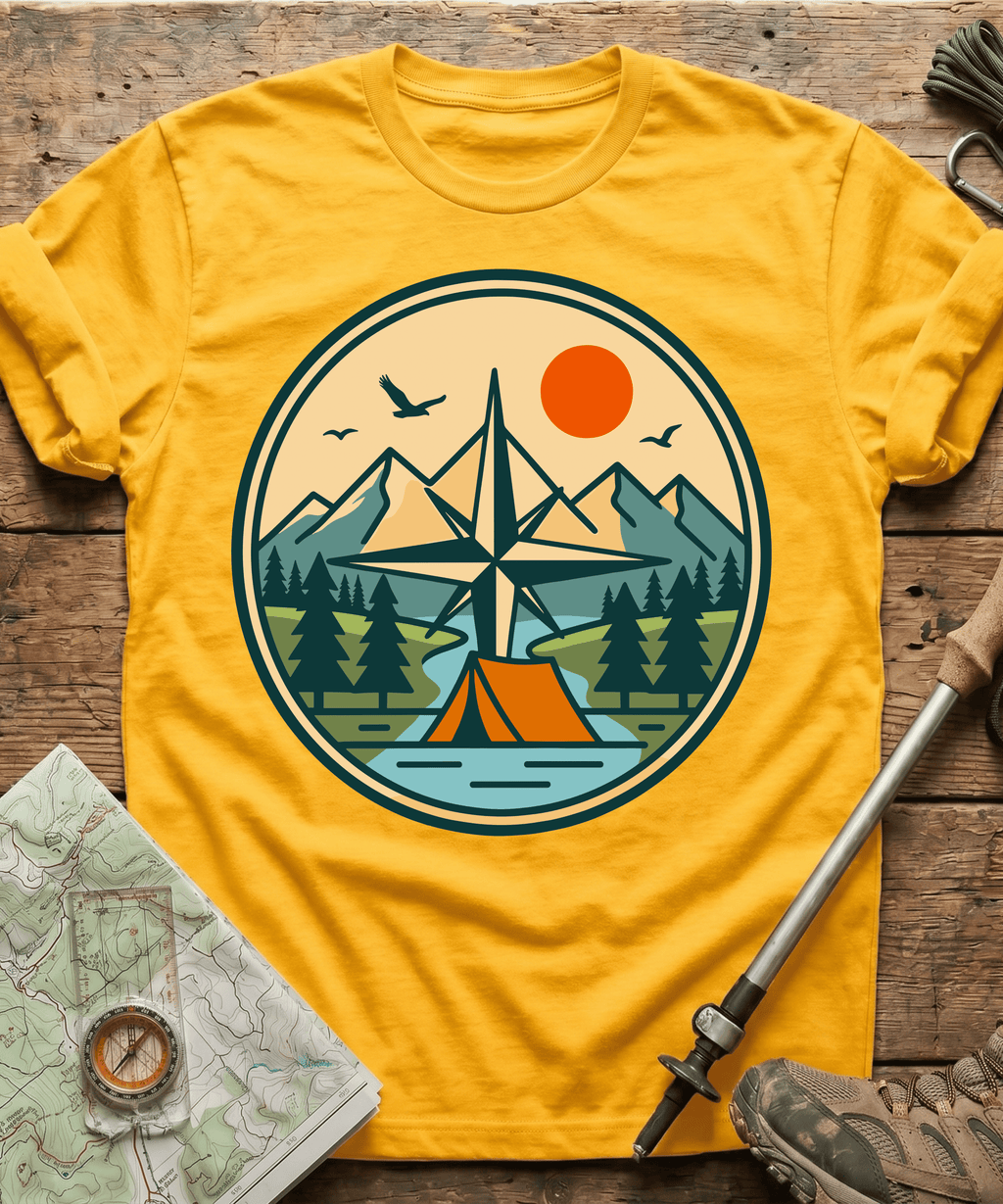 Explore More Camping Compass T-Shirt