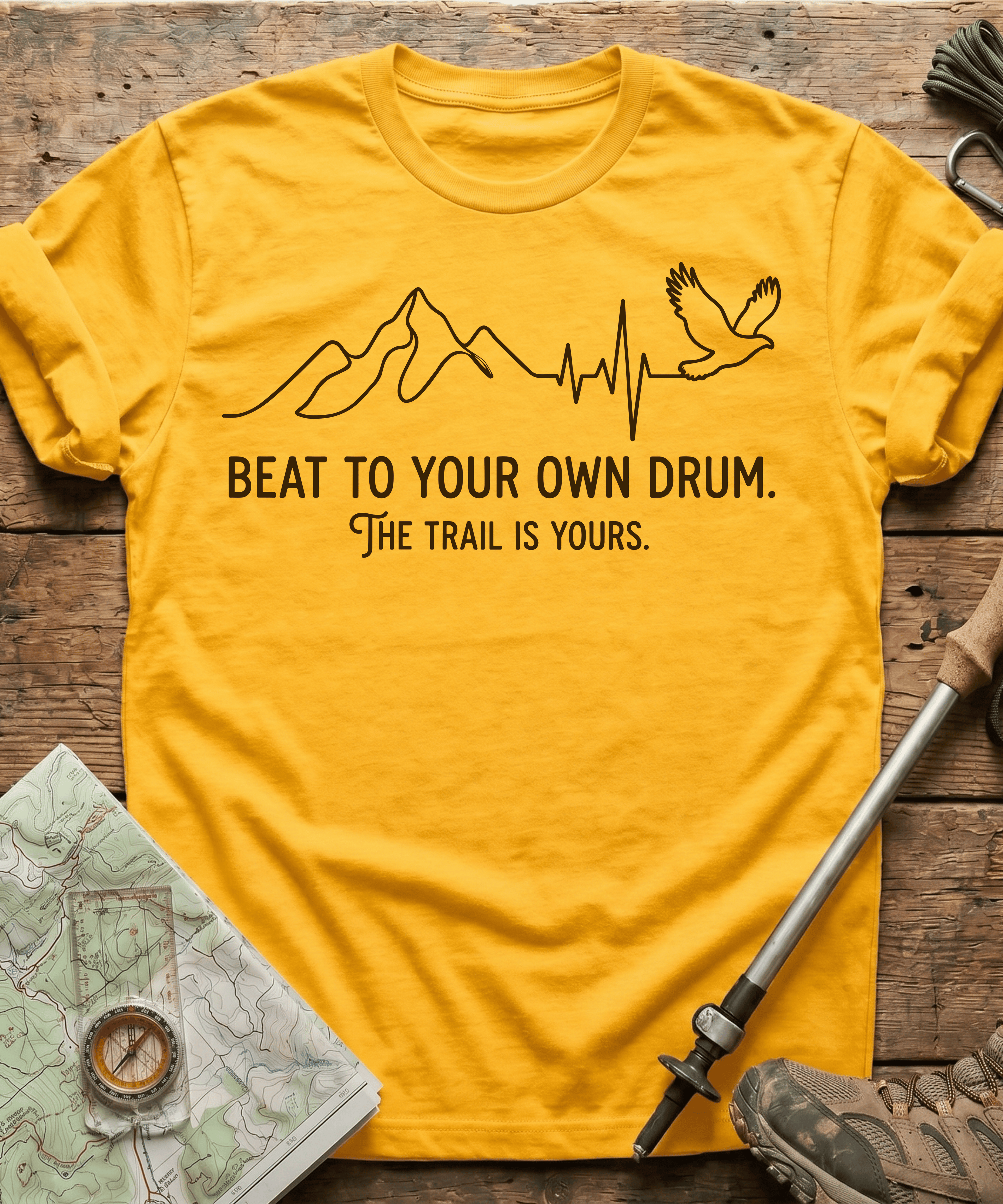 Beat To Your Own Drum The Trail Is Yours T-shirt