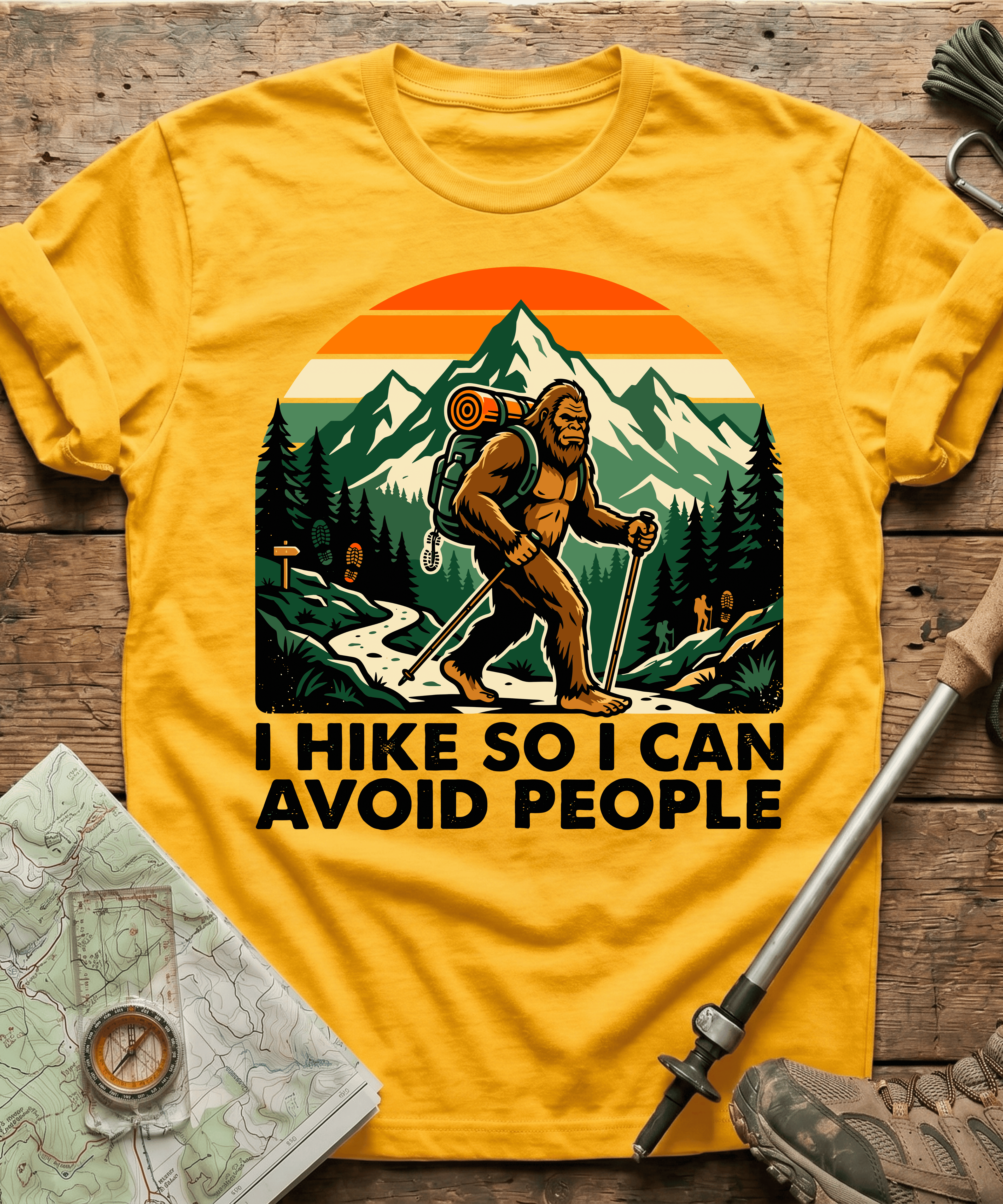 I Hike So I Can Avoid People T-shirt