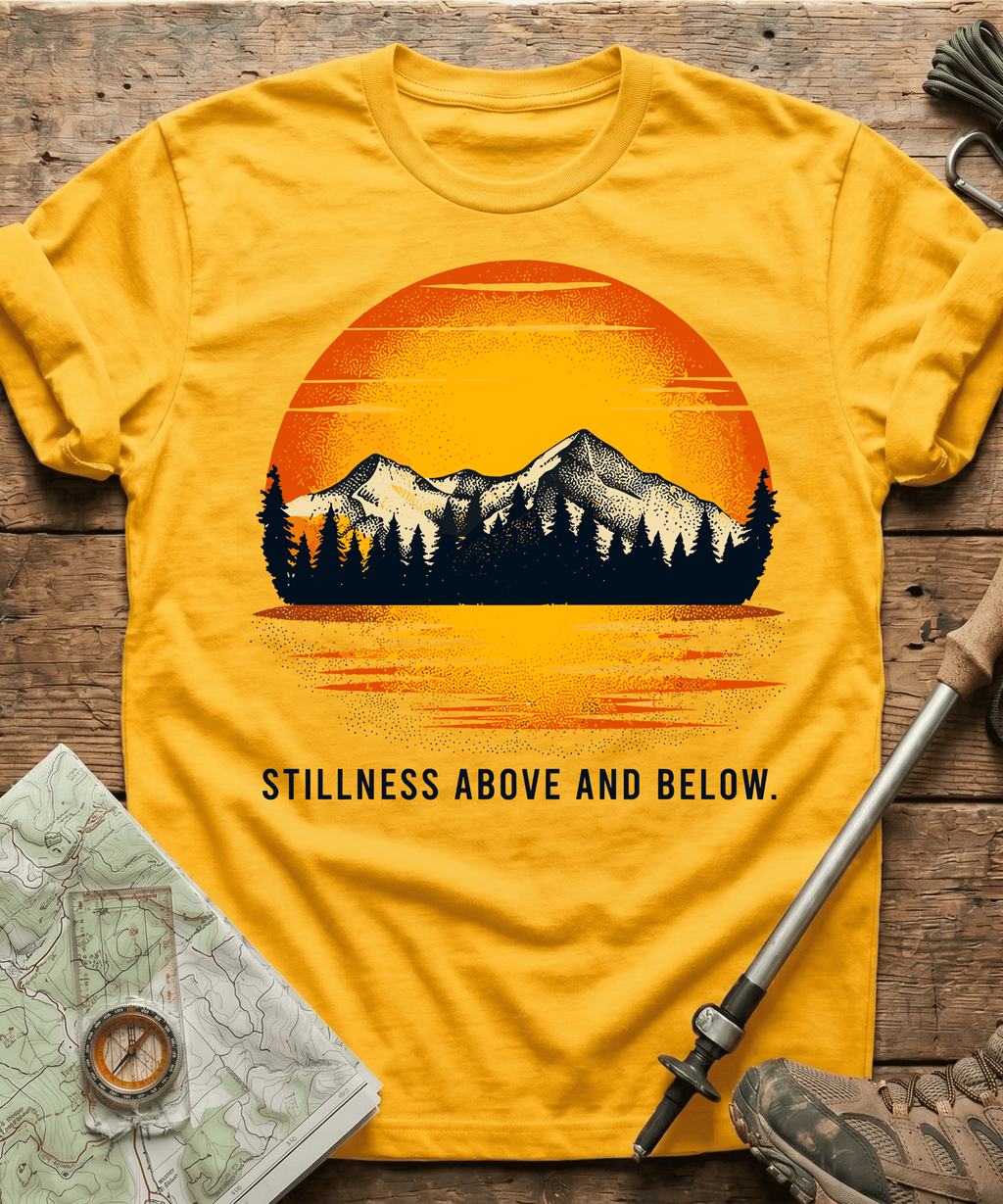 Stillness Above And Below T-shirt
