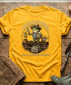 Secrets in the Soil Frog Gardener T-Shirt