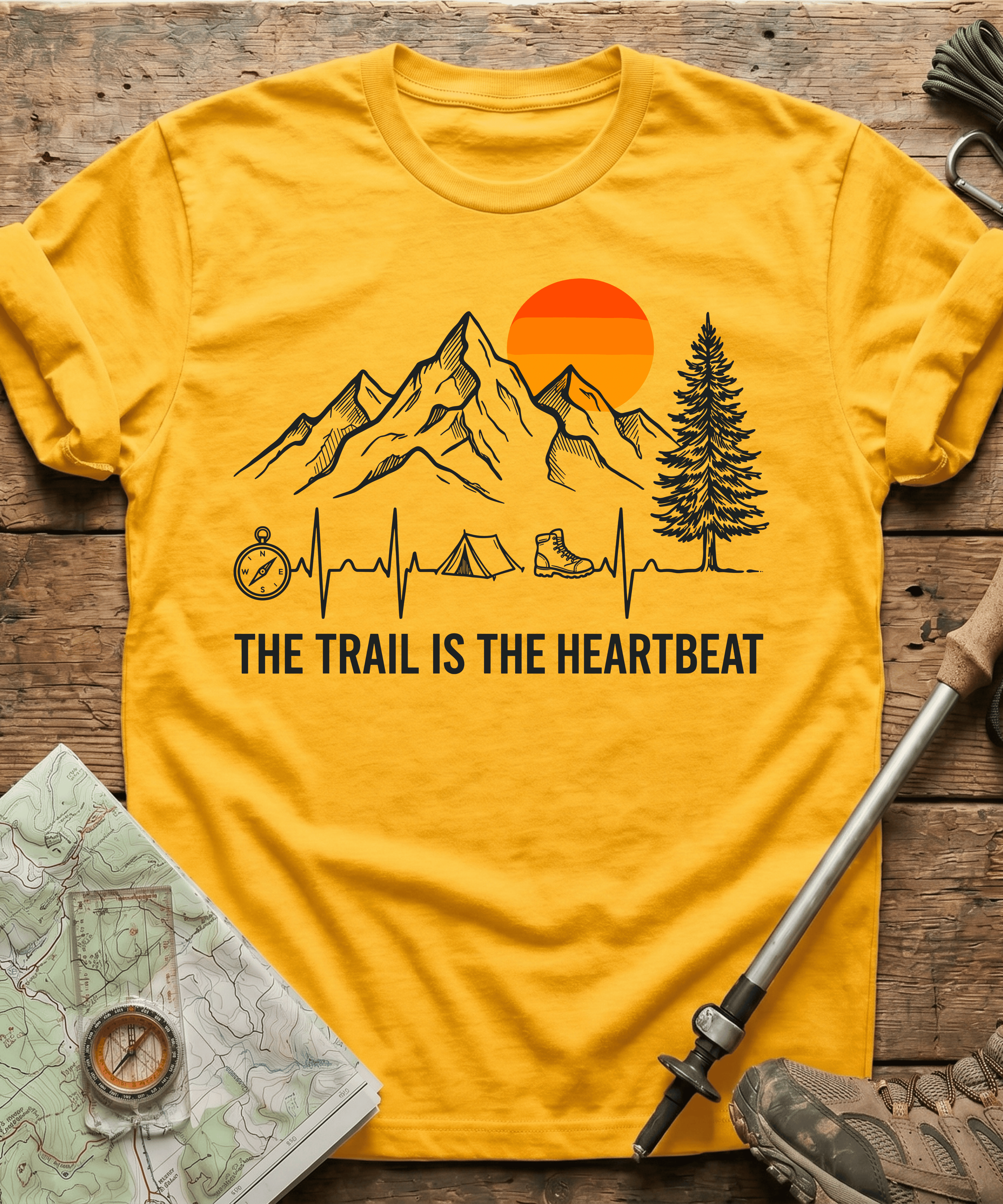 The Trail Is The Heartbeat T-shirt