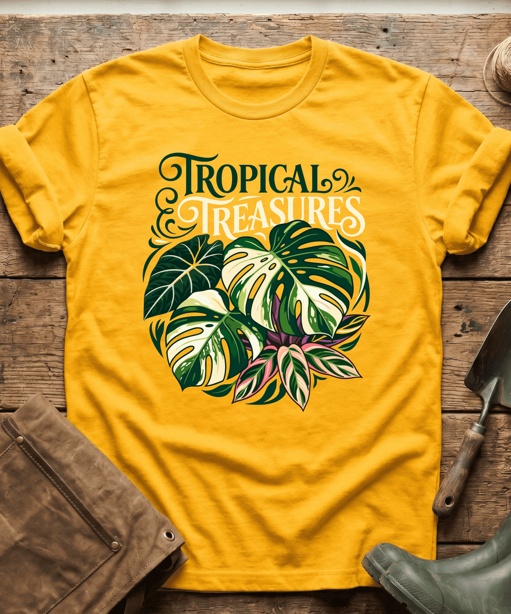 Tropical Treasures Botanical Monstera T-Shirt