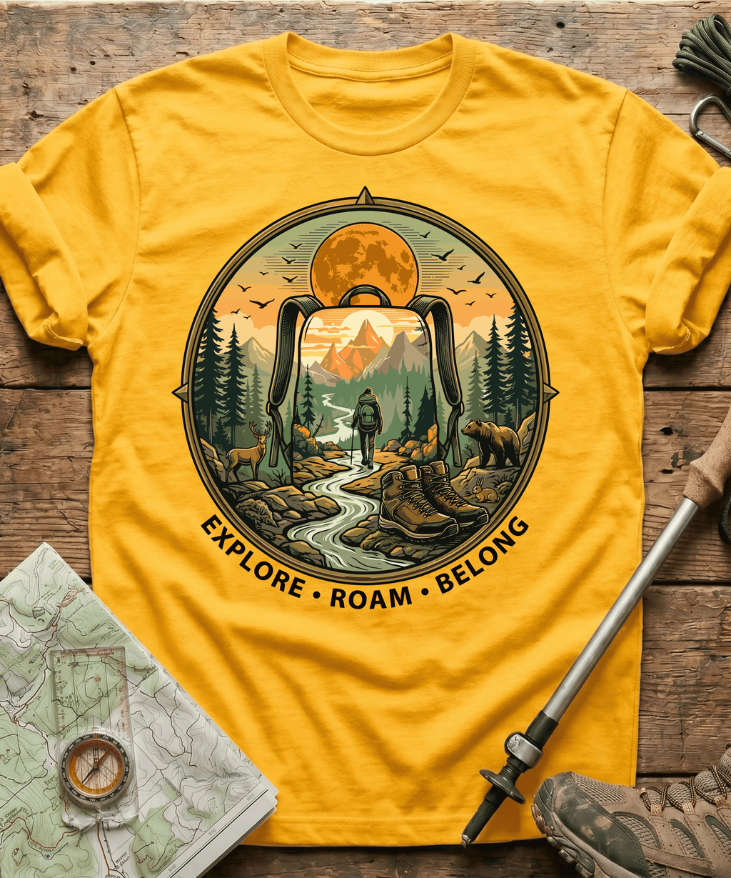 Explore Roam Belong T-shirt