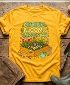 Spring Blooms Garden On T-Shirt
