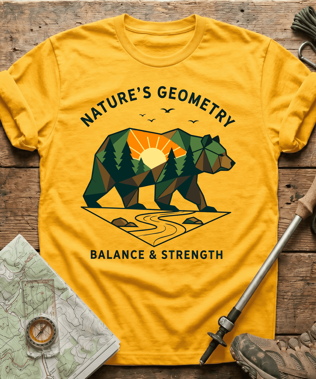 Nature's Geometry Balance And Strength T-shirt