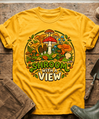 Shroom With A View Wild Mushrooms T-Shirt