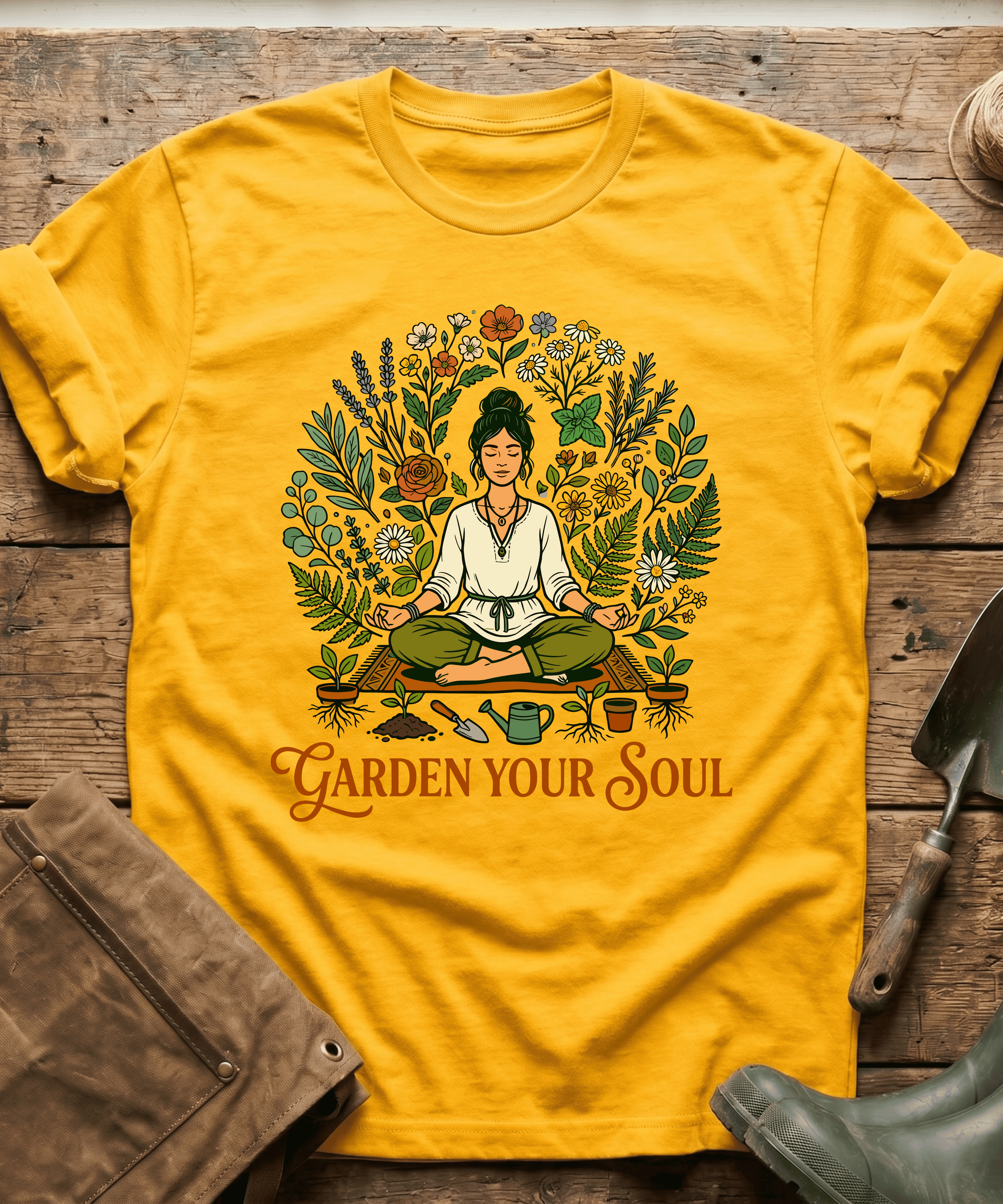 Garden Your Soul Meditation T-Shirt