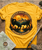 Mountain Range Explorers Wilderness Adventure T-shirt