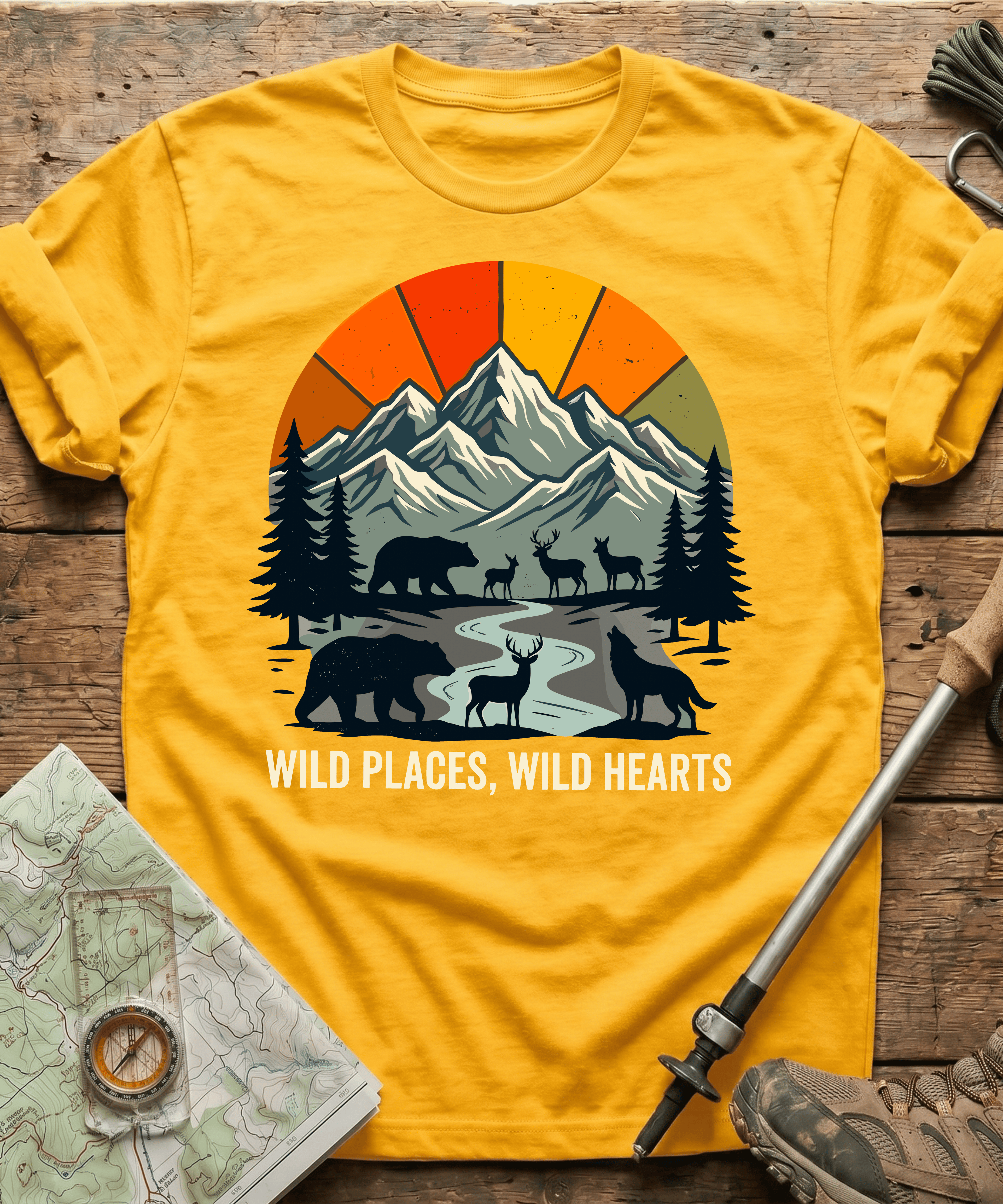 Wild Places Wild Heart T-shirt