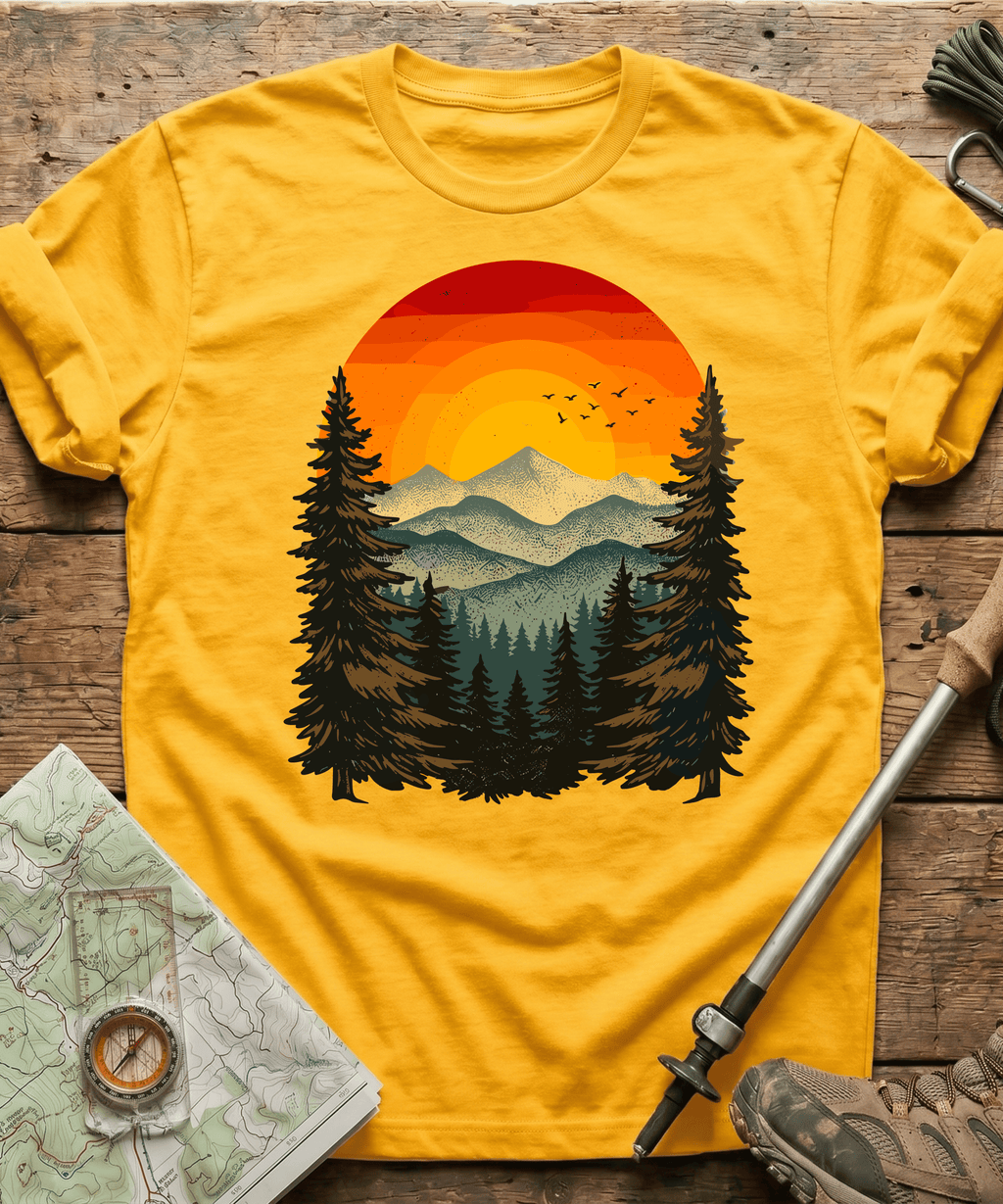 Vintage Twin Pines Mountain T-Shirt