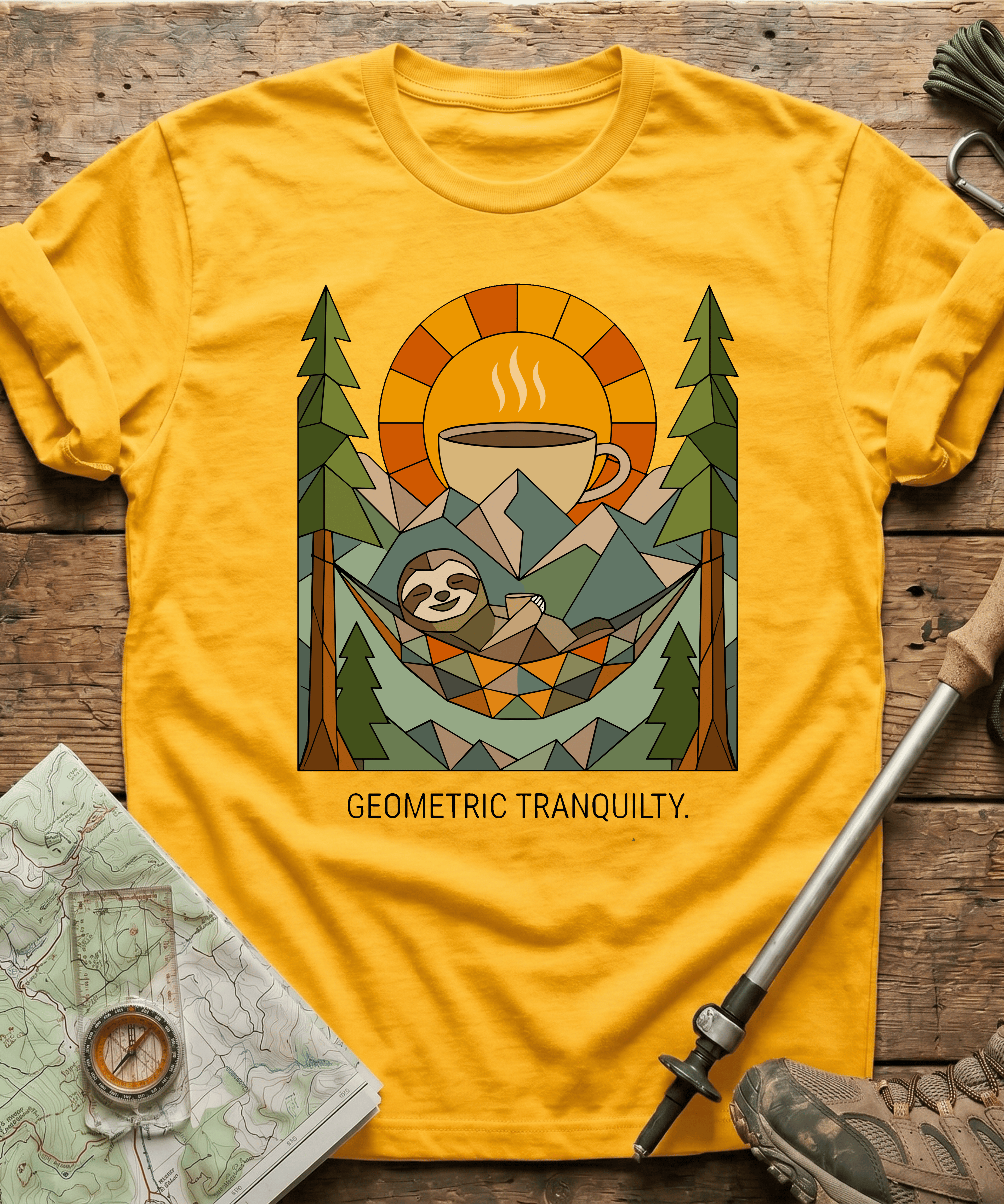 Geometric Tranquilty T-shirt
