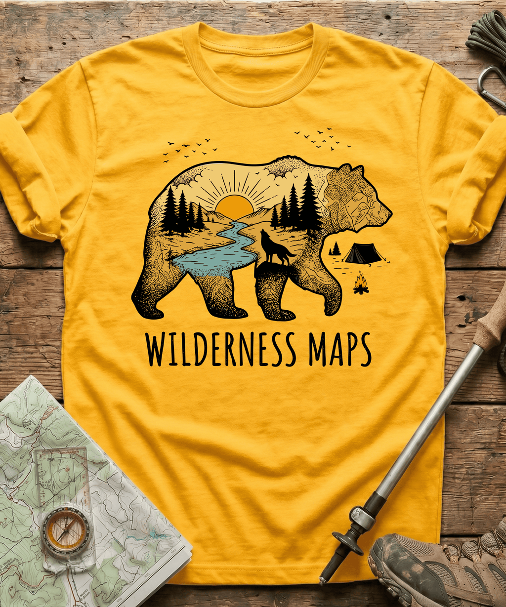 Wilderness Maps T-shirt