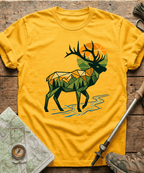 Geometric Elk Wilderness T-Shirt
